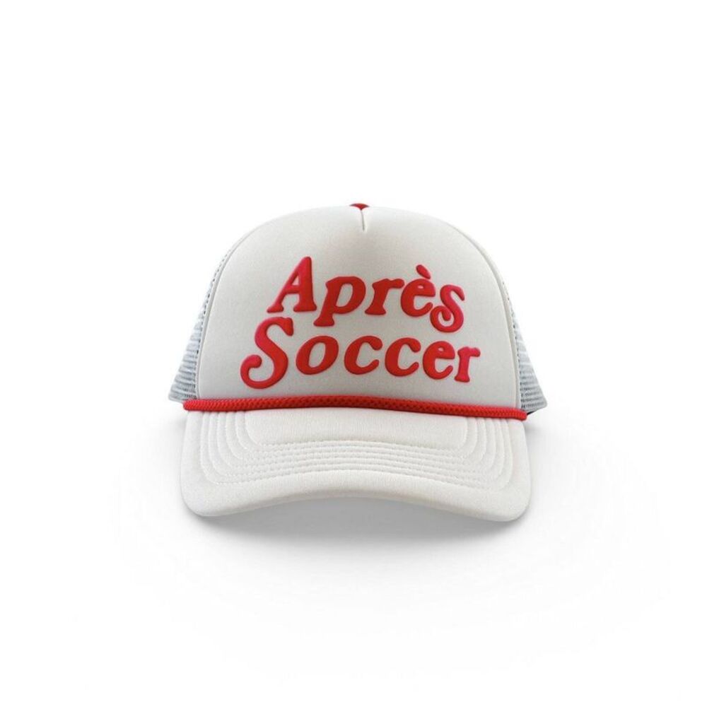 Talisman -  Après Soccer White and Red Foam Trucker H White and Red